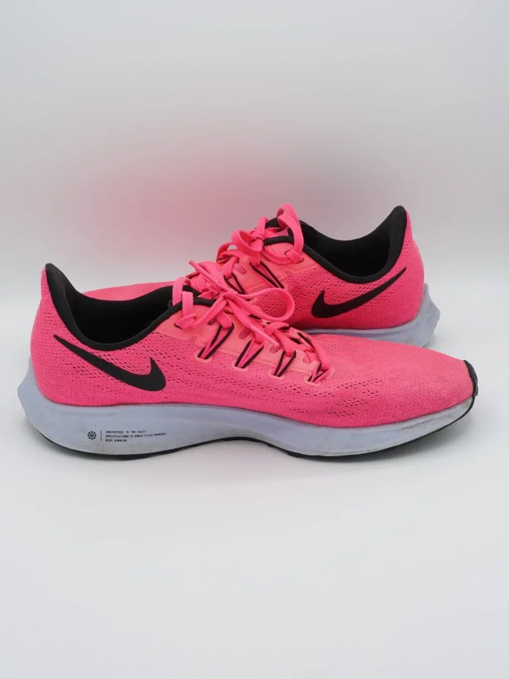 Nike Air Zoom Pegasus 36 Pink Blast Running Shoes Women's Size 9.5